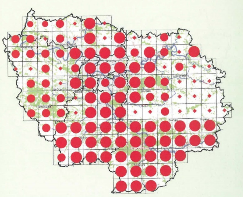 merle repartition