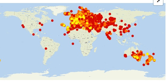 merle repartition