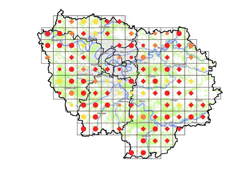 © répartition choucas des tours